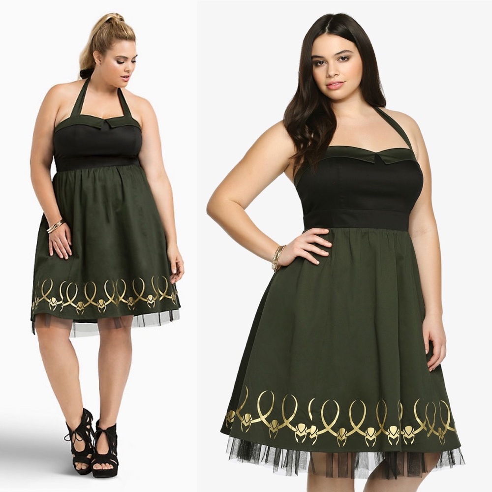 Torrid Loki Marvel Halter Dress